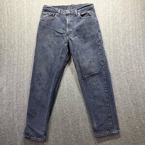 Vintage Levis 550 Jeans Mens 34x30 Dyed Tapered Leg Denim Made USA 90s
